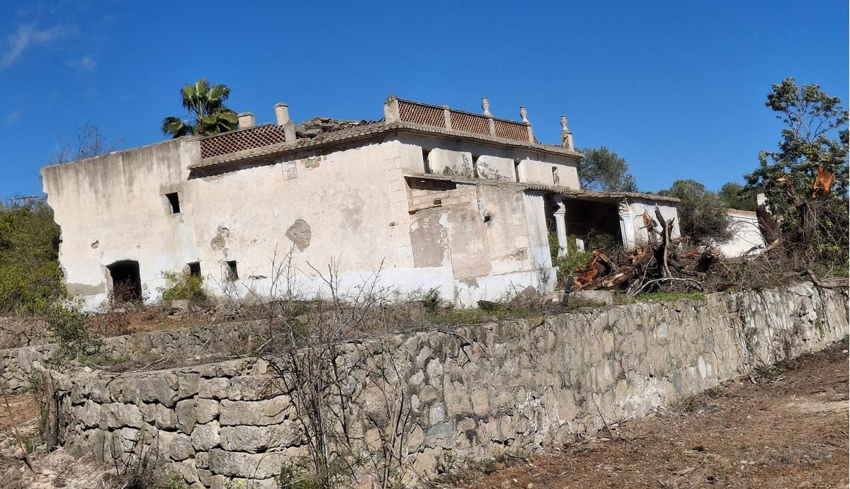 Otra imagen de esta joya en ruinas del patrimonio rural de la Marina Alta