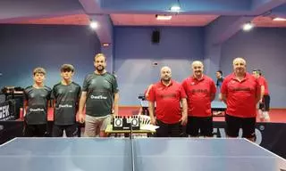 Fin de semana agridulce del Corriol Oliva Tennis Taula con victorias y dos derrotas