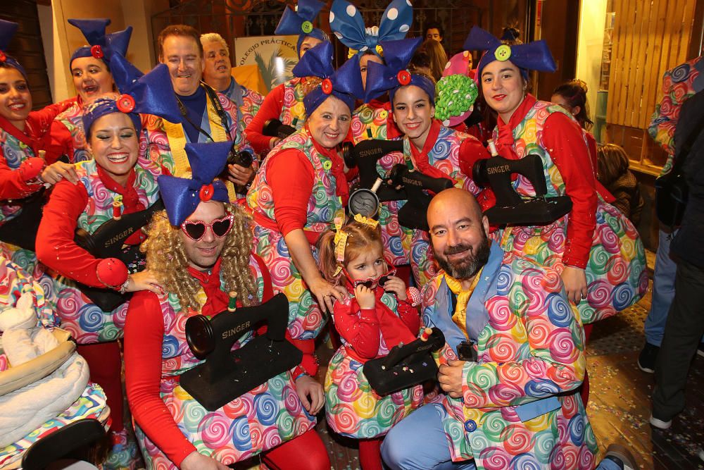 Sábado de carnaval en Málaga