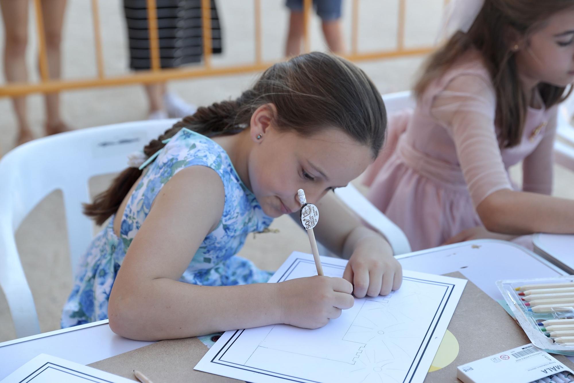 Los falleros infantiles recuperan el concurso de dibujo