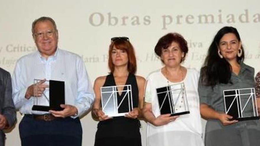 Emilio La Parra, Jaime Siles, María Bastarós, Isabel Barceló, Begoña Tena y Sònia Anejo.