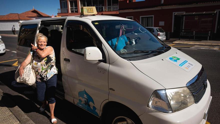 La iniciativa sobre los taxis compartidos en Los Realejos está en funcionamiento