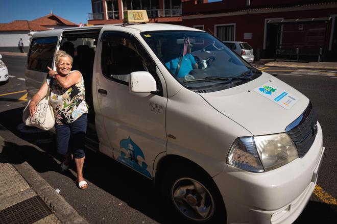 La iniciativa sobre los taxis compartidos en Los Realejos está en funcionamiento
