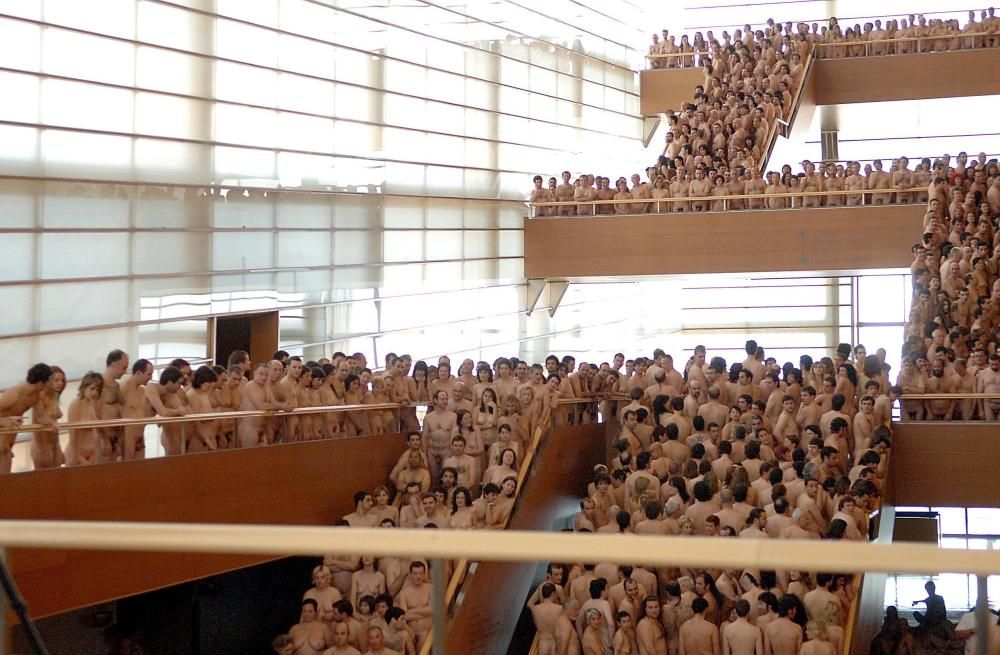 Fotografías del polémico Spencer Tunick