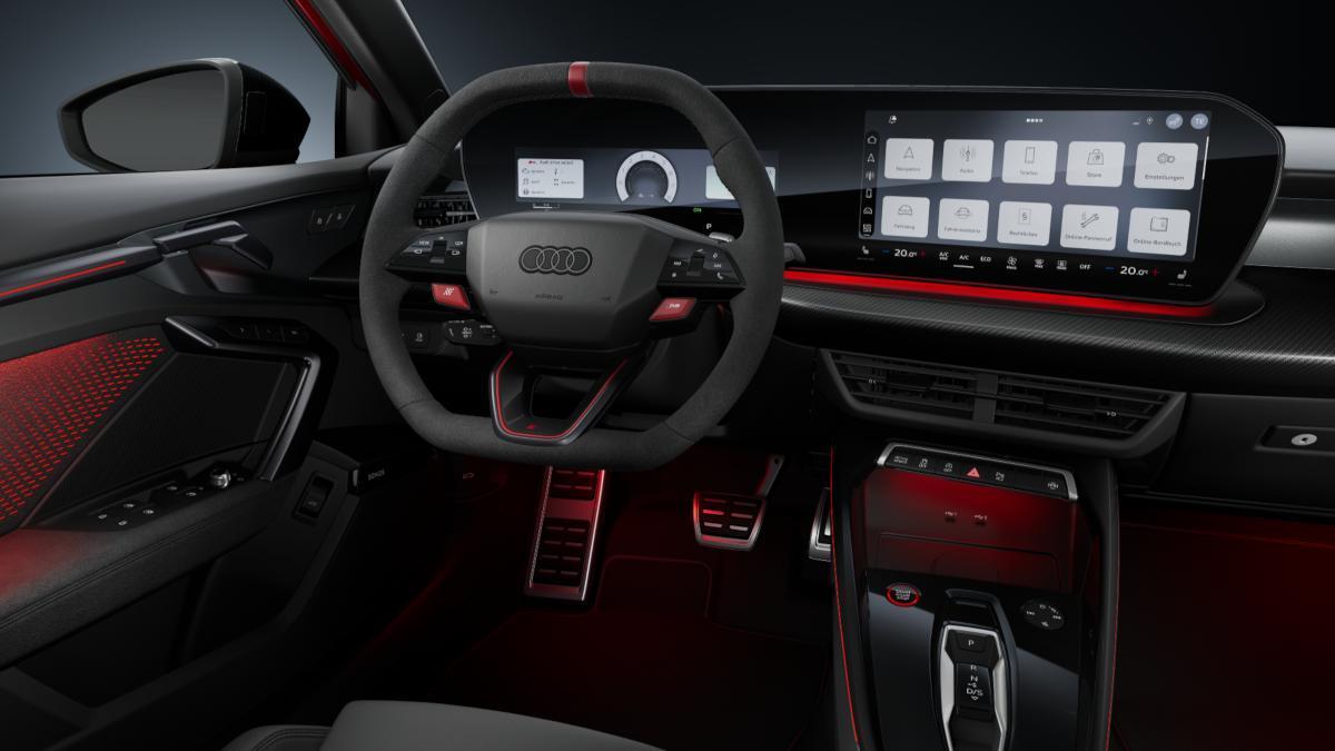 Interior del nueva Audi RS 3
