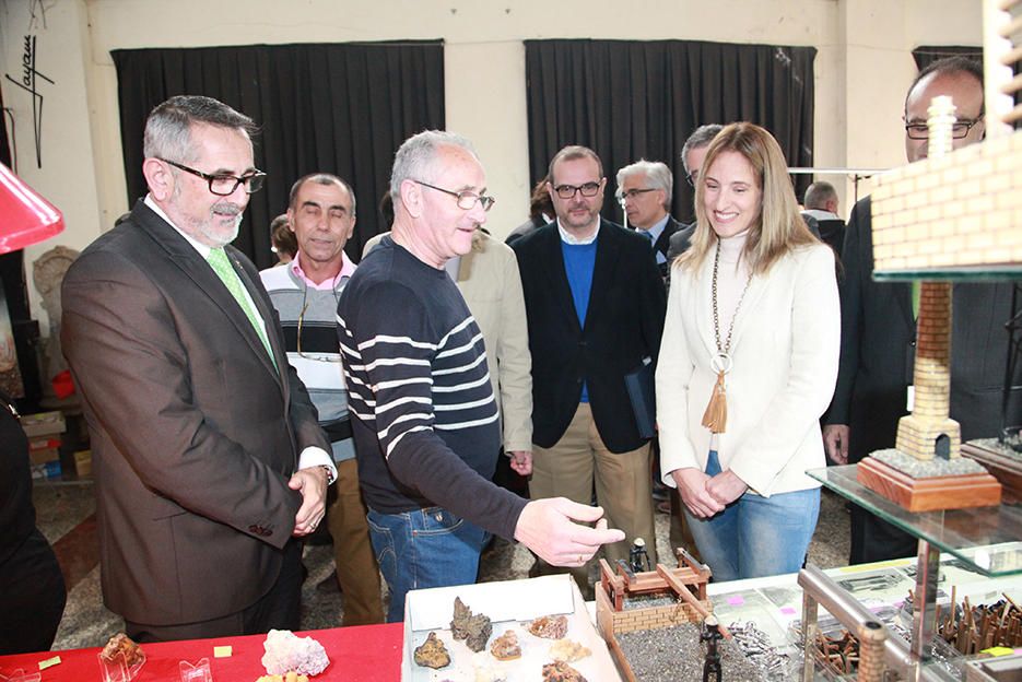 Inauguración de la Feria de Minerales