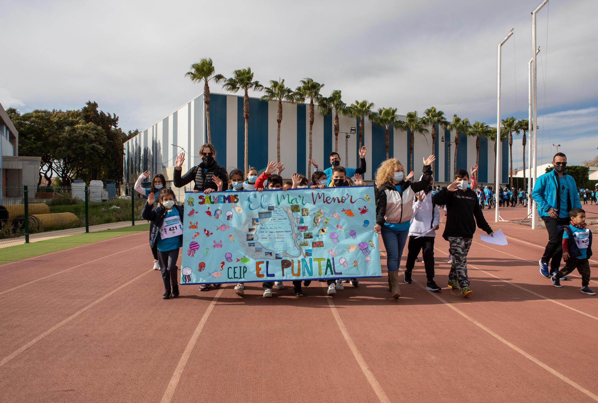 Colegios de San Javier lanzan un SOS por el Mar Menor