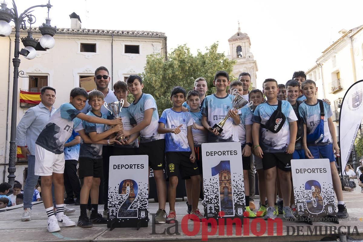 Clausura de las Escuelas Municipales Deportivas de Caravaca