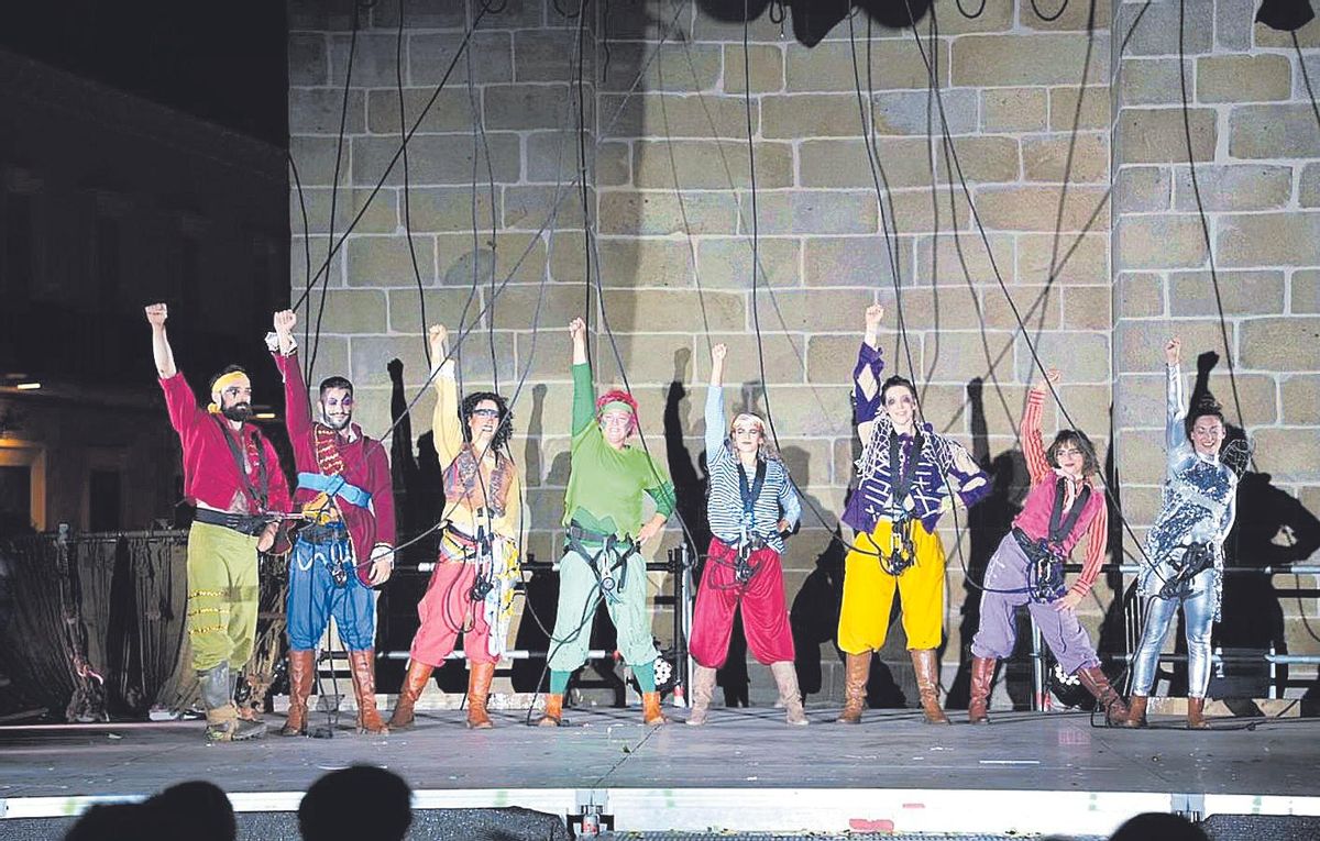 Personajes de la obra 'Peter Pan New'.