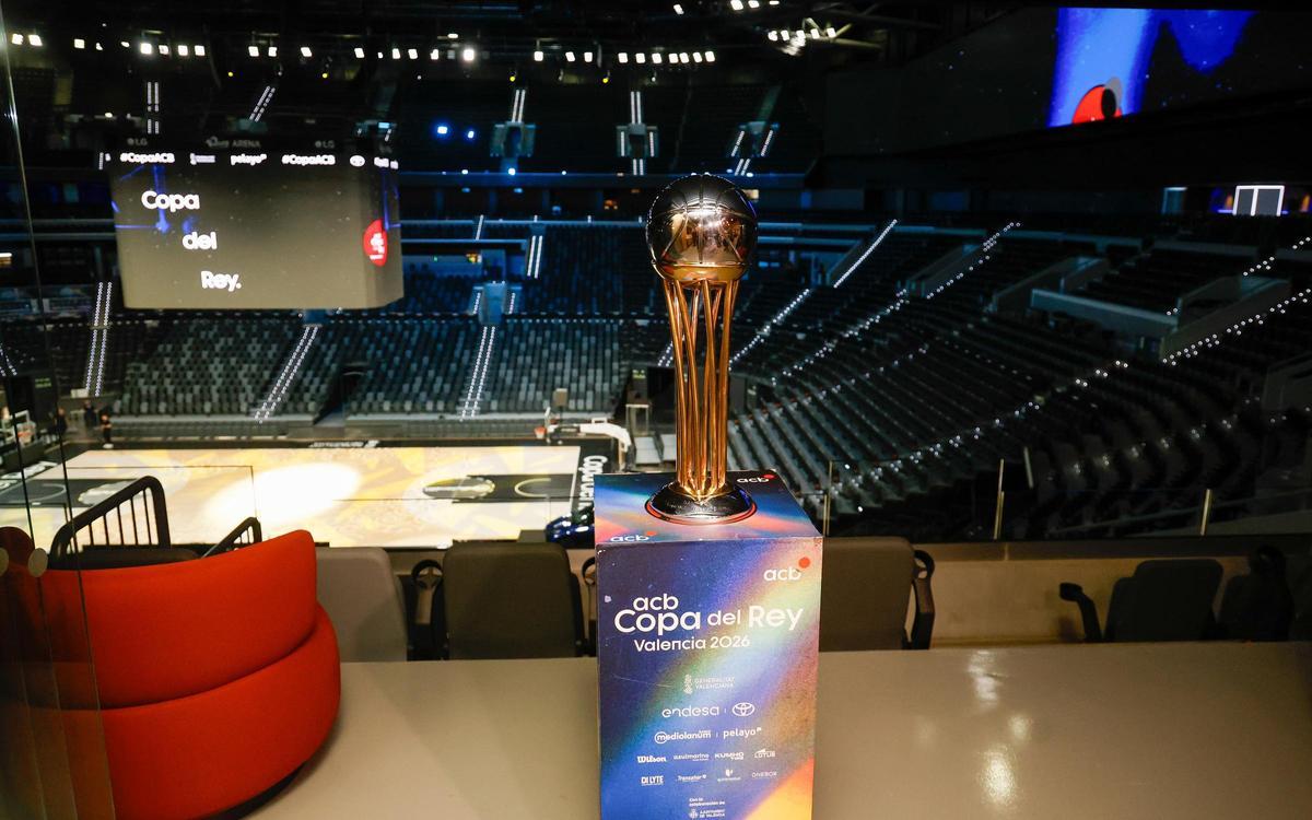 Todo preparado ya en Valencia para la Copa.