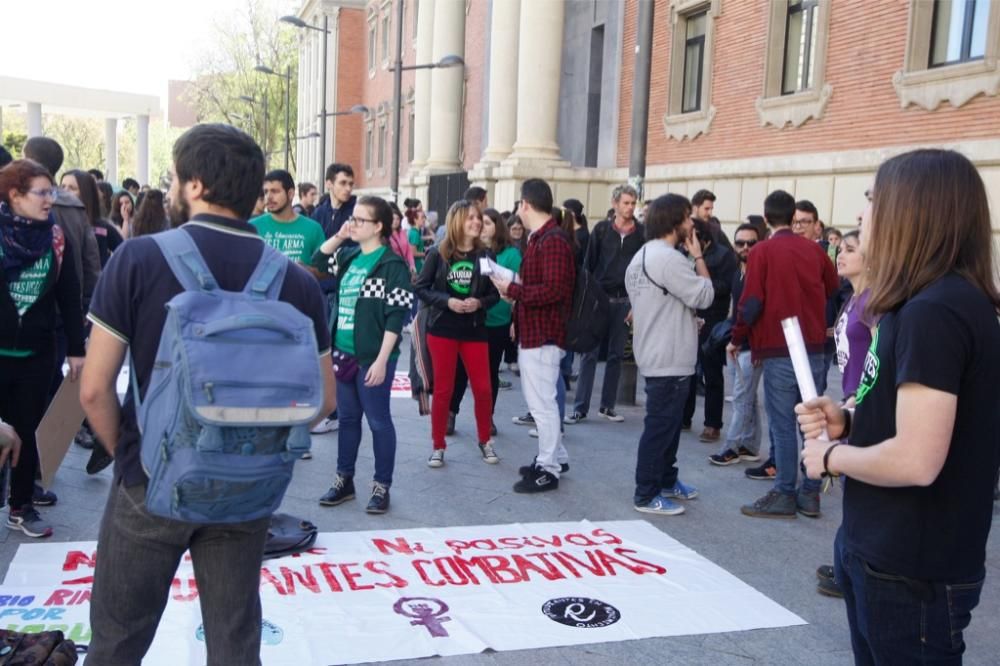 Manifestación en Murcia contra la Lomce