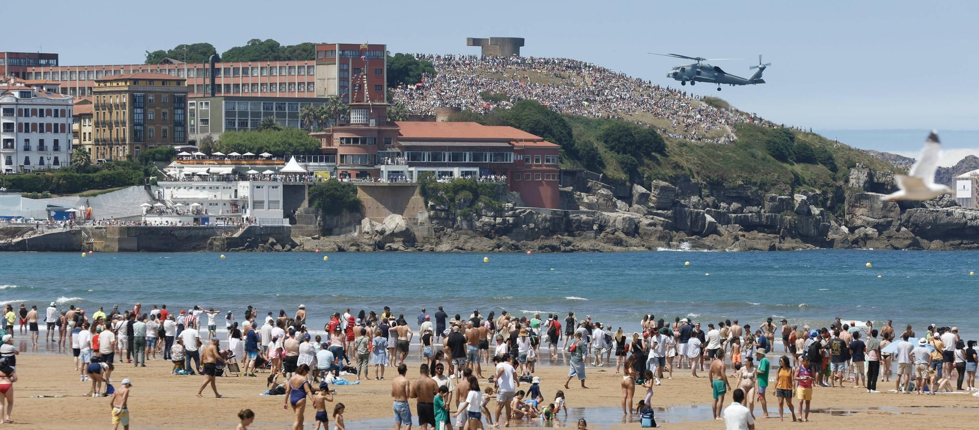 El espectacular y multitudinario Festival Aéreo de Gijón, en imágenes