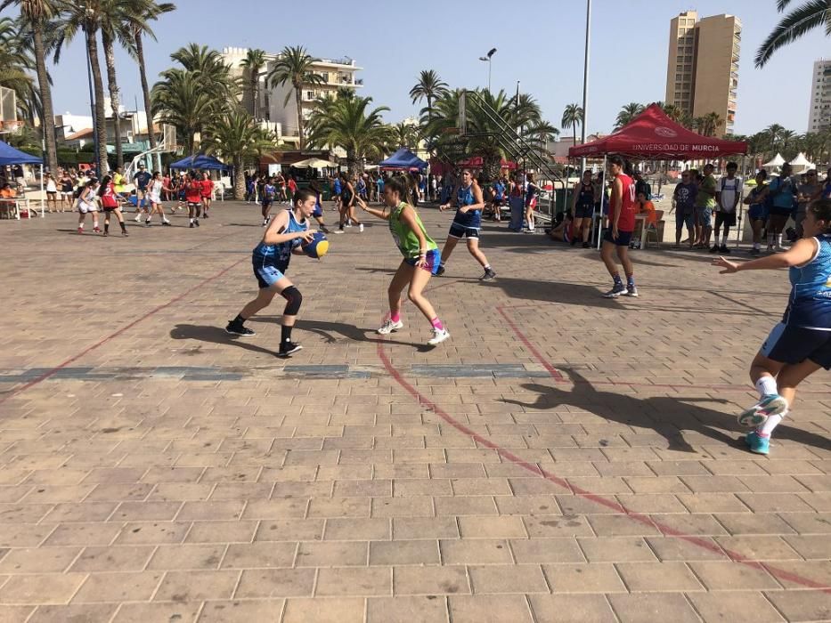 Campeonato de baloncesto 3x3 en La Ribera