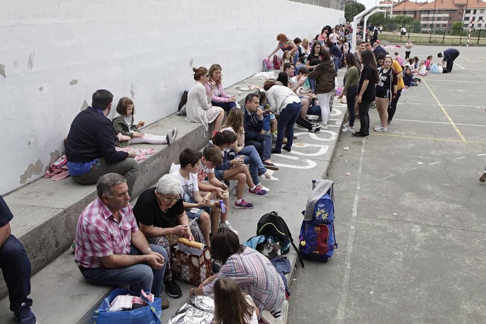 Deporte para despedir el deporte en los colegios gijoneses