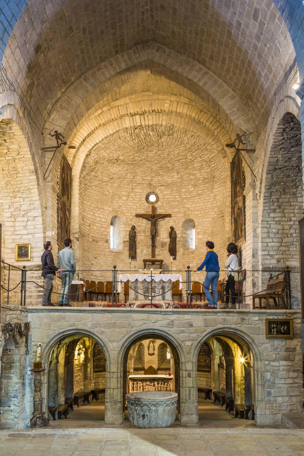 Ejemplo de románico en la catedral de Roda de Isábena