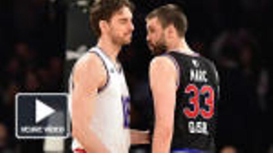 Marc i Pau Gasol portaran  a Girona «estrelles del bàsquet europeu i NBA»