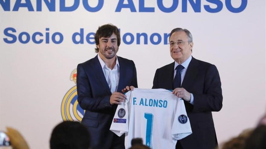 Alonso, nuevo socio de honor del Madrid