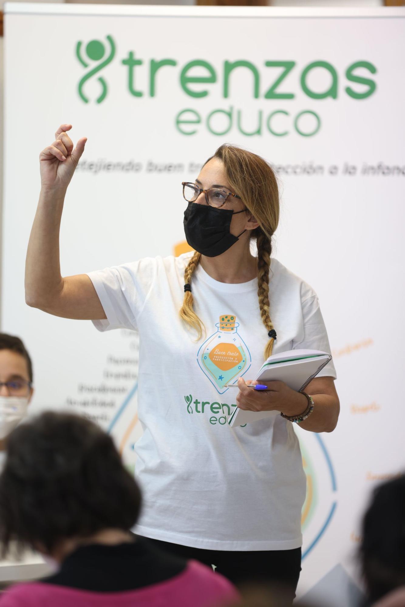 Presentación del programa Trenzas que promueve la Fundación Educo y la Fundación Farrah