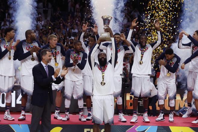 Estados Unidos, campeón del mundo de baloncesto