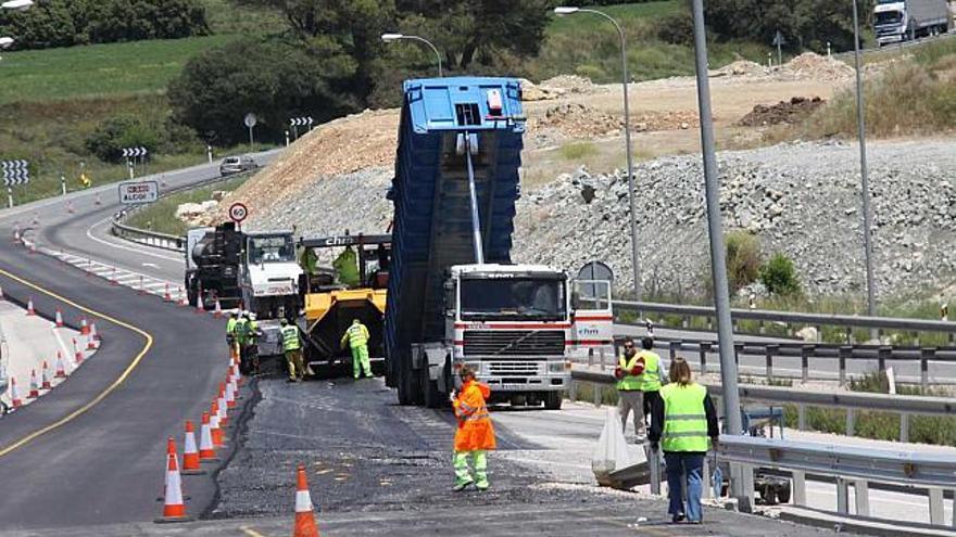 Los trabajos de construcción de la autovía central están muy avanzados y deberían haber quedado terminados este mismo año.