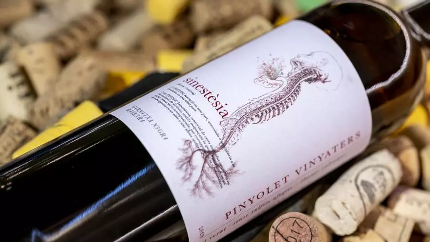 Sinestèsia 2020, garnacha negra 100% de Pinyolet Vinyaters, la propuesta de Xavi Codina para la serie de El Periódico 'De cata con...'