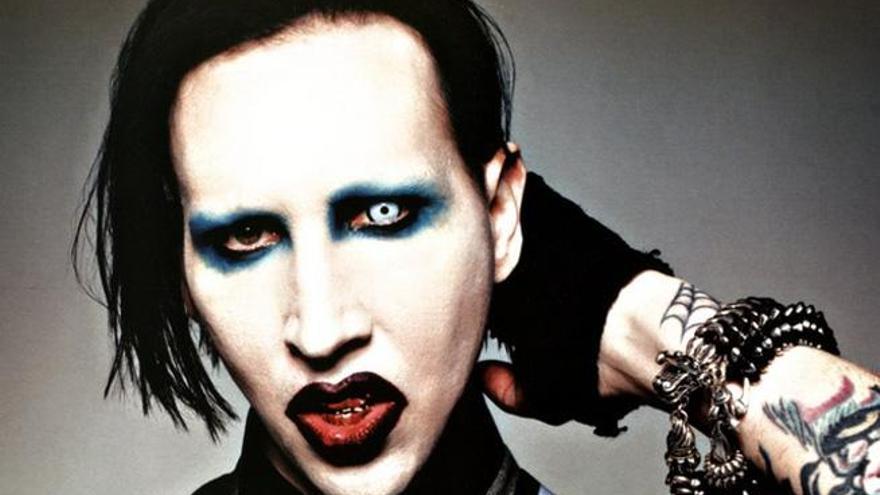 El cantante Marilyn Manson.