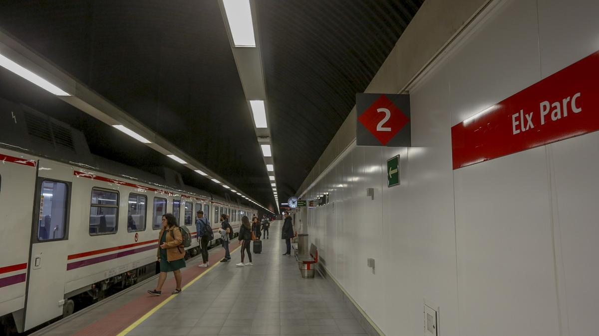 La estación de Elche Parque