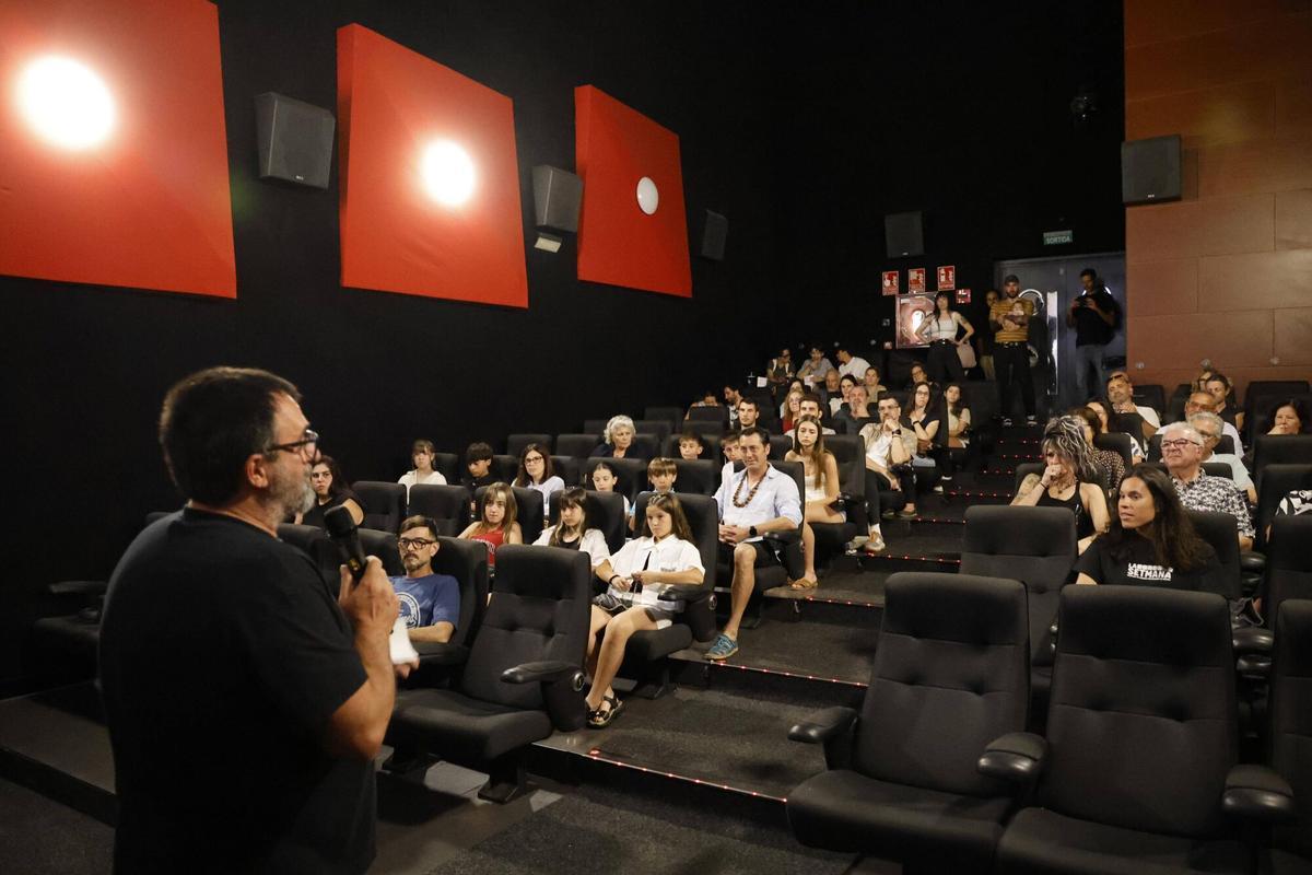 Les imatges de la  Inauguracio Festival la Setmana de cine independent