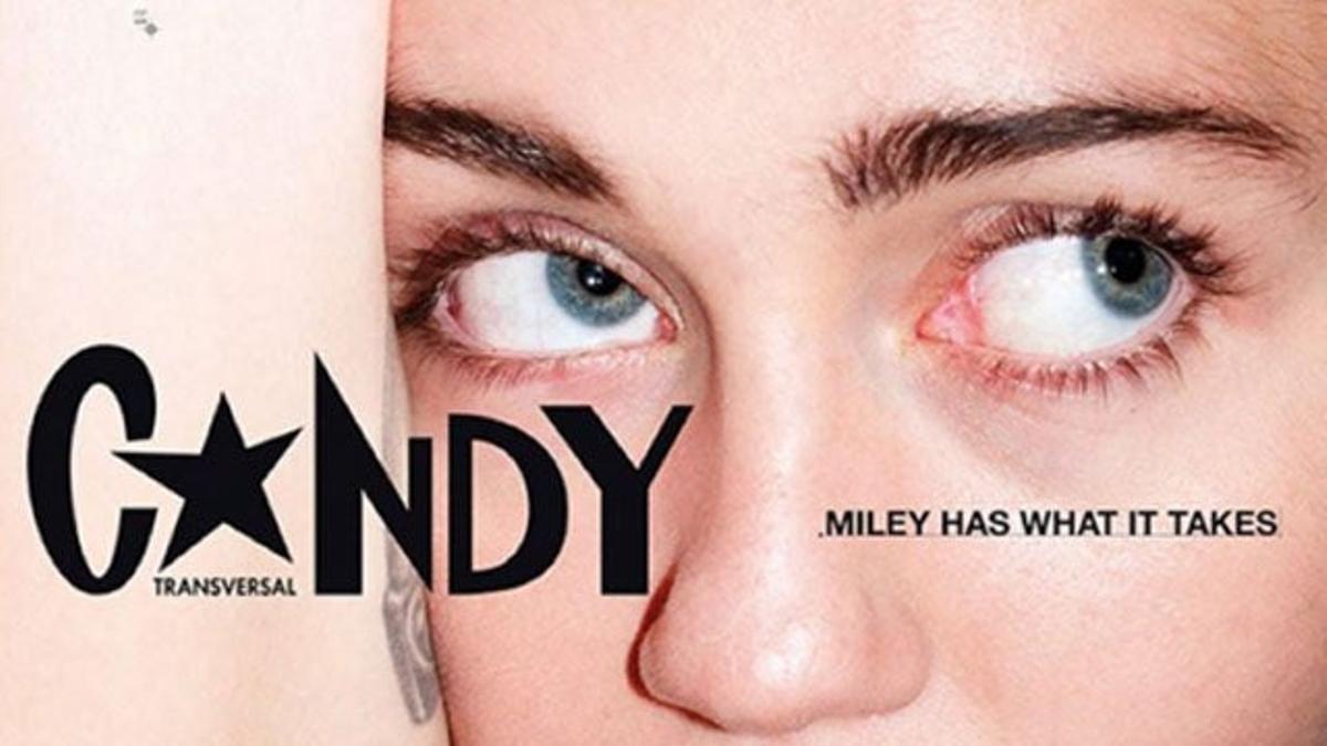 Miley Cyrus posa provocativa para Terry Richardson