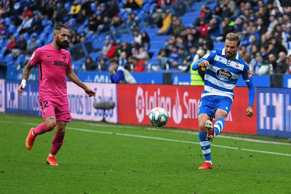 Deportivo 0 - 2 Málaga