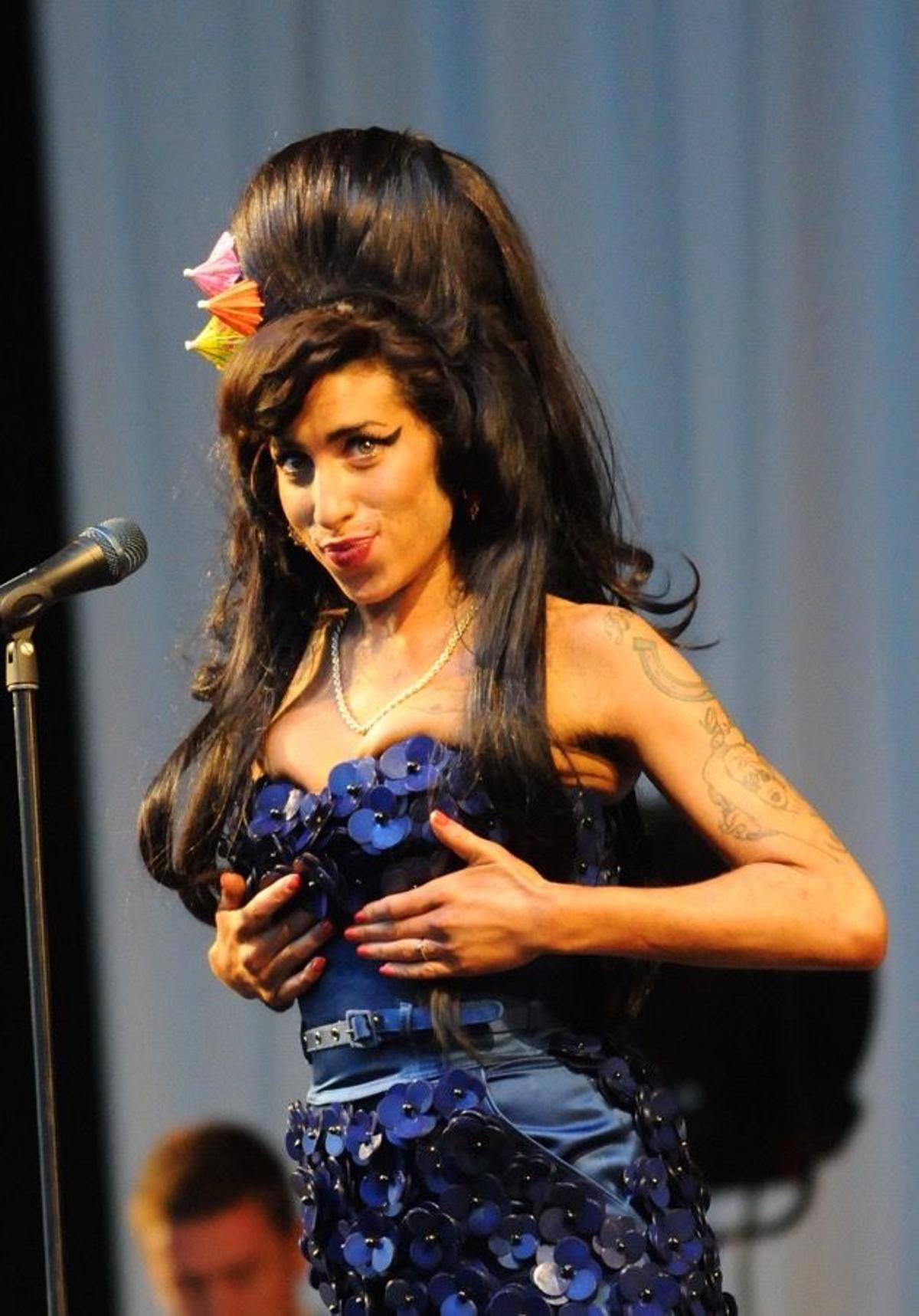 Amy Winehouse, siempre provocativa