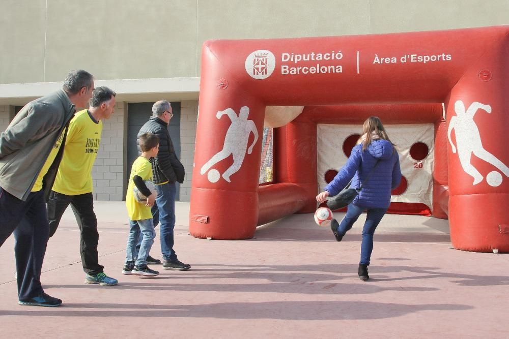 El futbol navarclí obre els actes del Centenari. Acte Centenari CF Navarcles. Jornada esportiva matinal