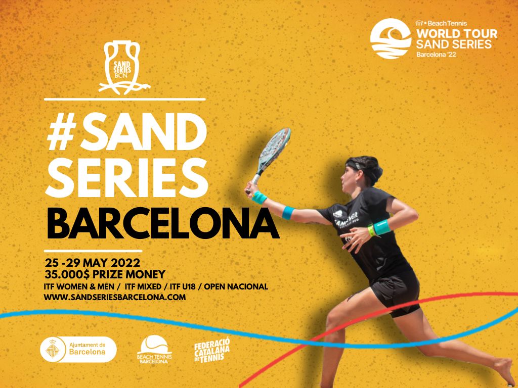 Los 10 mejores jugadores de Tenis playa Mundial en el Sand Series Barcelona