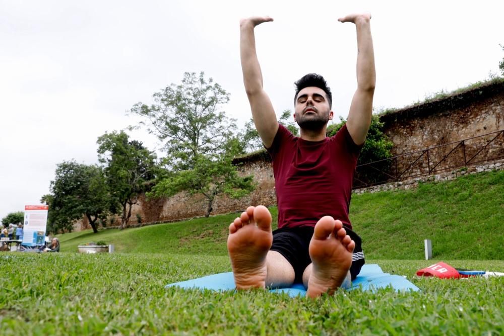 Actividades del día del yoga en Las Caldas