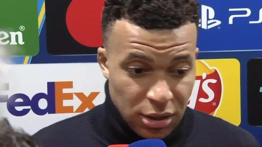 Mbappé: “No es normal, no hemos jugado a nivel de Champions el primer tiempo”