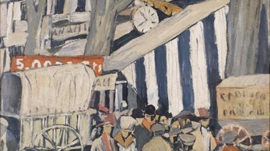«L´envelat» (1917), del pintor Joaquín Torres-García