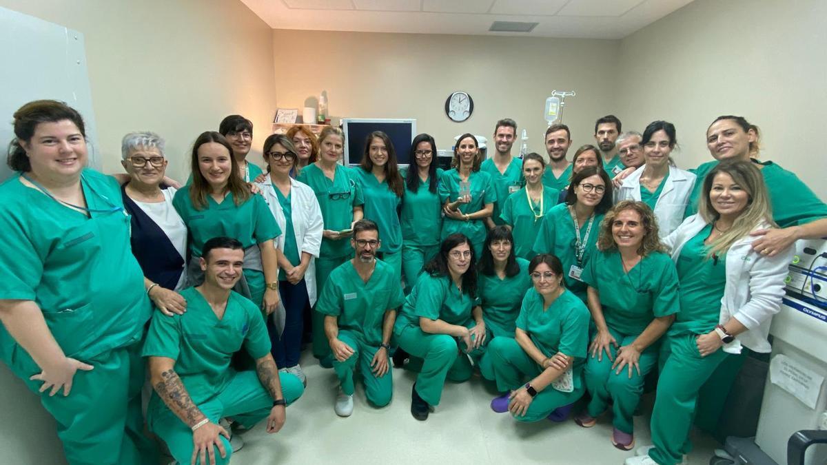 El área de Digestivo del Hospital Universitario de la Ribera.