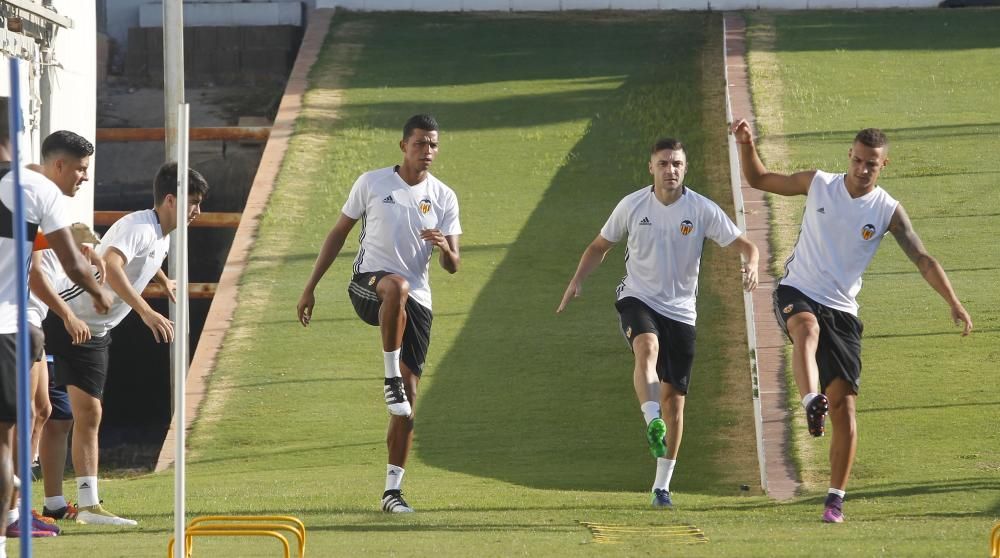 Las mejores fotos del entrenamiento del Valencia CF