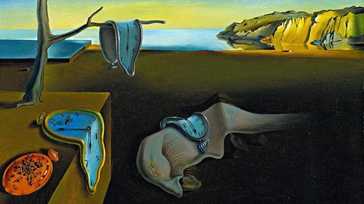 Relojes fundidos, de Salvador Dalí