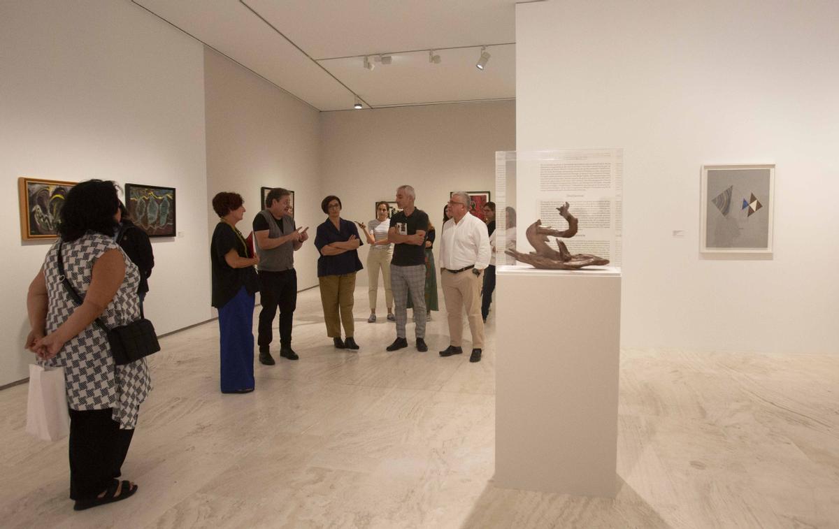 Exposición "Arte en una tierra baldía" en el MACA, con fondos del IVAM