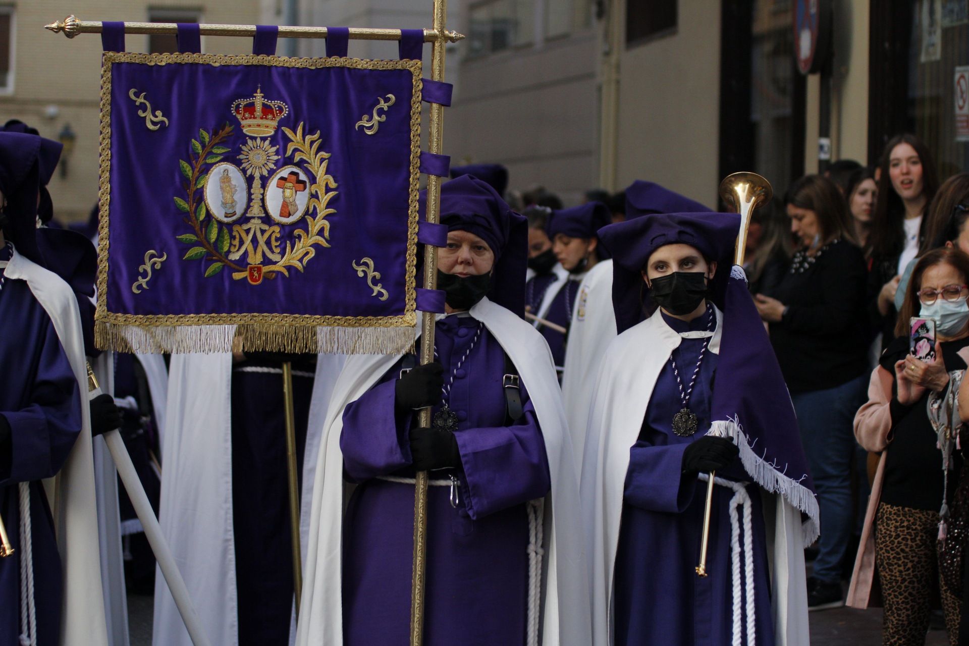 El Santo Entierro en Zaragoza, en imágenes