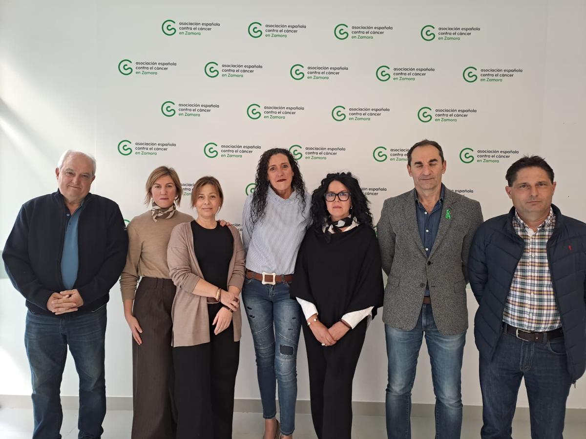 Presentación de Mercedes Martino y Trinidad Gelado como nuevas delegadas de la Asociación Española contra el Cáncer en Puebla y la Carballeda.