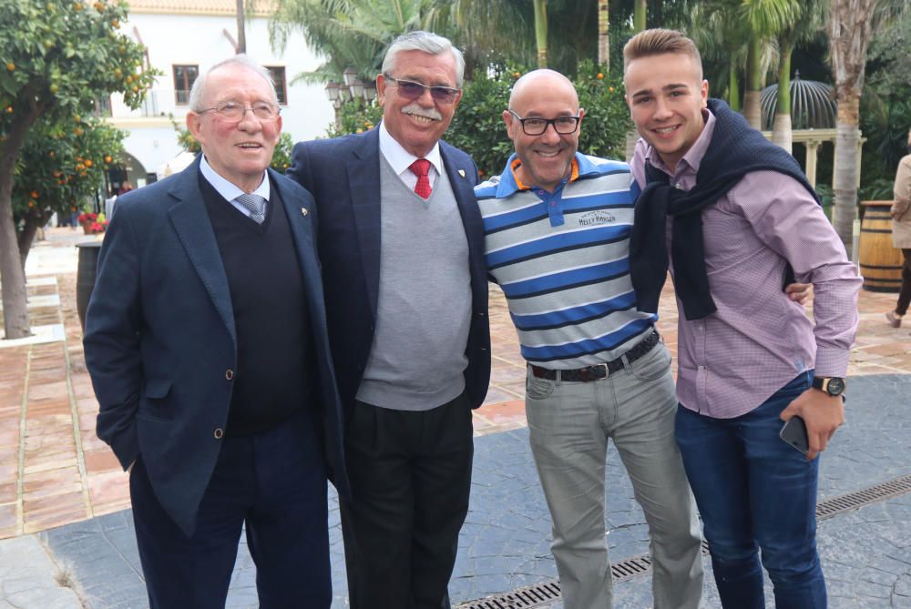 Comida navideña del Málaga CF