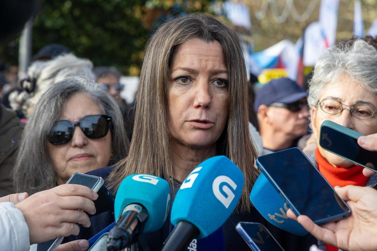 Manifestación en Santiago en contra del proyecto de Altri en Palas de Rei: así está transcurriendo Manifestación en Santiago en contra del proyecto de Altri en Palas de Rei: así está transcurriendo