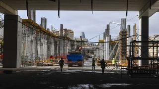 Las obras de la estación del AVE de La Sagrera llegan casi a la mitad