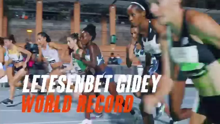 Gidey pulveriza el récord del mundo de 5.000 m. en València