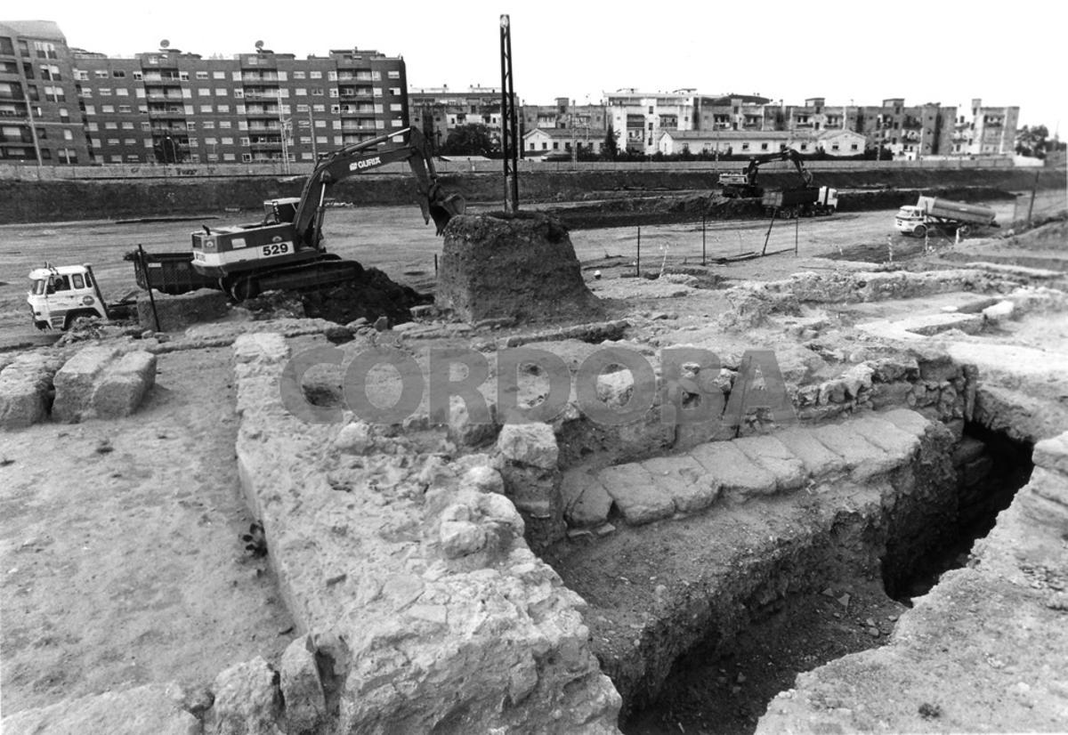 1992 El yacimiento de Cercadilla al descubierto 1992 El yacimiento de Cercadilla al descubierto