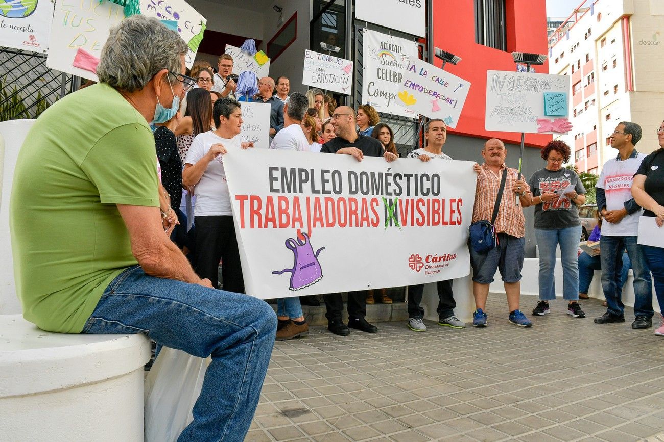 Cáritas visibiliza la ilegalidad y desprotección de las trabajadoras del hogar