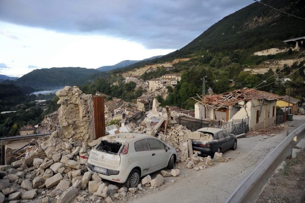 Terremoto en el centro de Italia