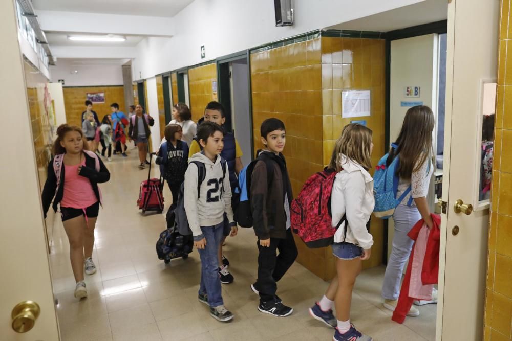 Primer dia de classe al Cassià Costal de Girona